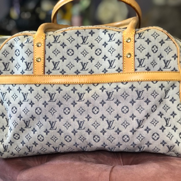 Vintage Denim Louis Vuitton Satchel - Picture 17 of 17